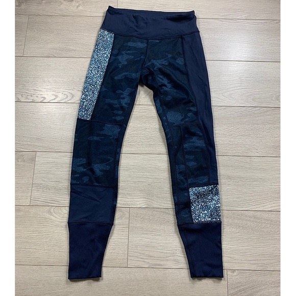 Lululemon Wunder Under Pant *Full-On Luon (Sashiko) Kanoko Twist Inkwell - Picture 2 of 11